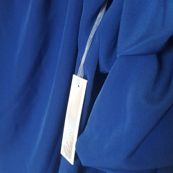 🚫SOLD🚫 Chelsea28 Off the Shoulder Ruffle Sleeve Blouse M - Picture 7 of 10